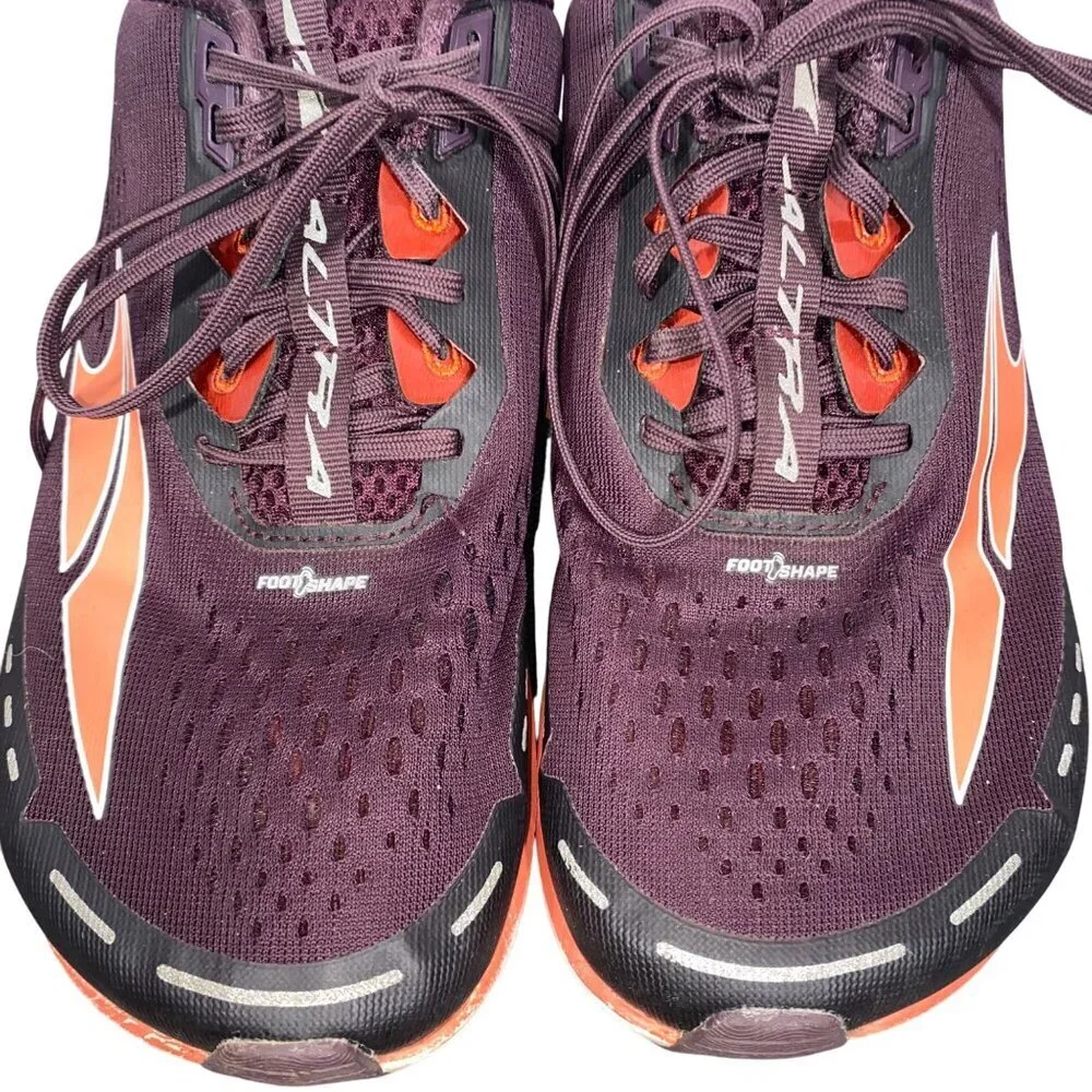 Altra Torin 5 Purple & Orange Running Shoes Womens Size 8.5 Zero Drop FootShape
